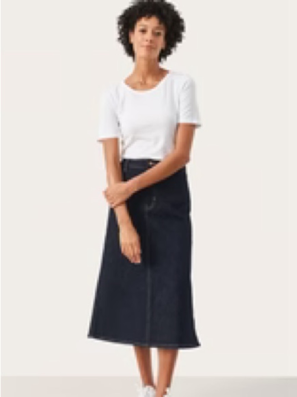 Part Two - Frigge Dark Denim Skirt size 36 small